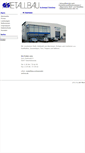 Mobile Screenshot of metallbau-a-schoene.de